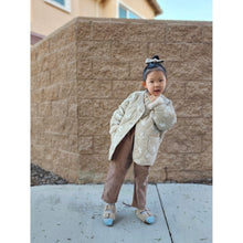 Load image into Gallery viewer, Quilted Teddy Sherpa Jacket