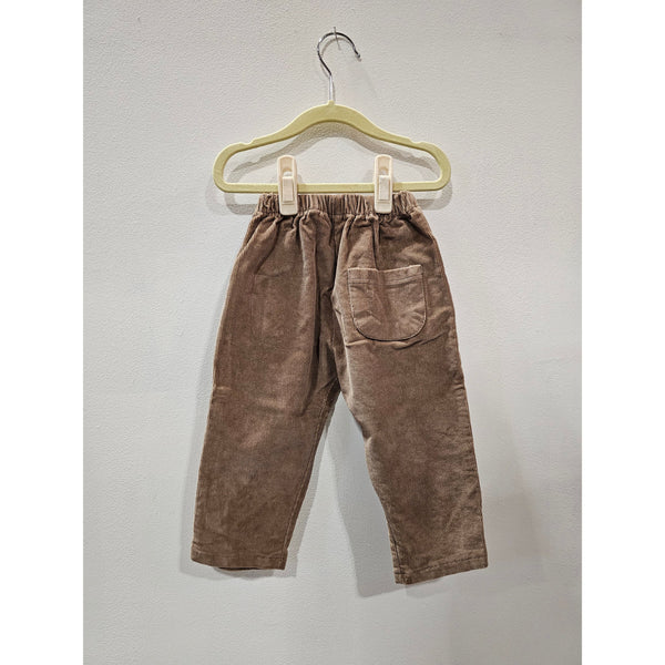 Corduroy Stretch Pants - Taupe