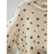 Load image into Gallery viewer, Geometric Waffle Top