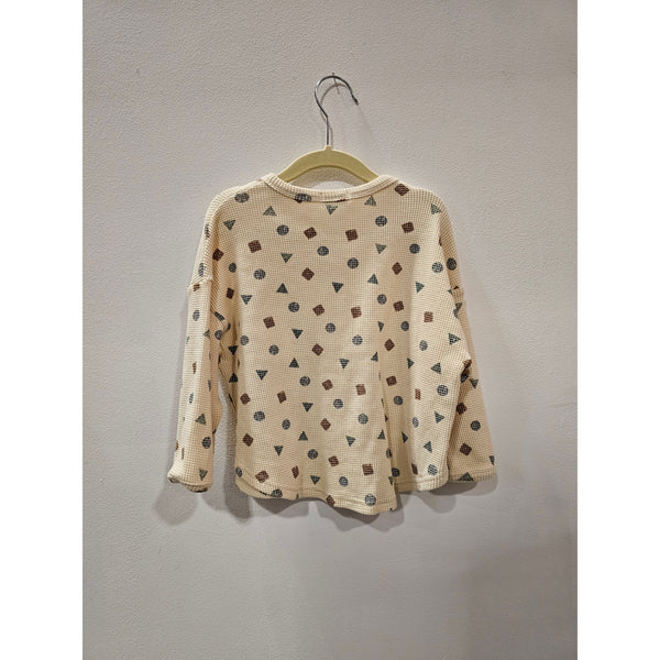 Geometric Waffle Top