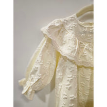 Load image into Gallery viewer, Misha Embossed Flower Dress
