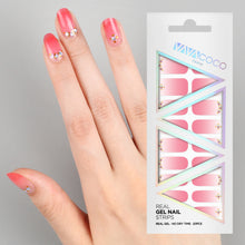 Load image into Gallery viewer, Gel Nail Stickers - Pink Aurora