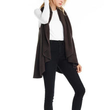 Load image into Gallery viewer, Everyday Shawl Vest - Charcoal