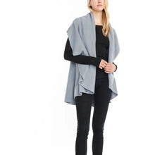 Load image into Gallery viewer, Everyday Shawl Vest - Dusty Blue