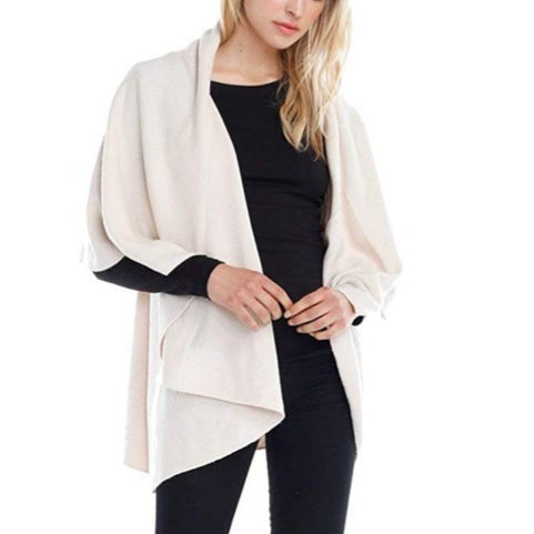 Everyday Shawl Vest - Cream
