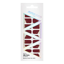 Load image into Gallery viewer, Gel Nail Stickers - Geometric Wine