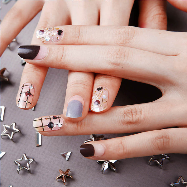 Gel Nail Stickers - Love Charms