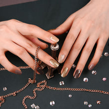 Load image into Gallery viewer, Gel Nail Stickers - Bling Beige Wave