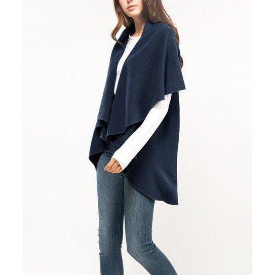 Everyday Shawl Vest - Navy